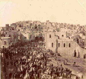Church of the Nativity in Bethlehem - 1884