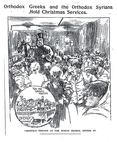 Orthodox Attend Christmas Services